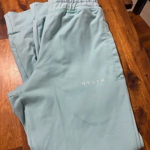 NVGTN SEA FOAM GREEN JOGGERS XS